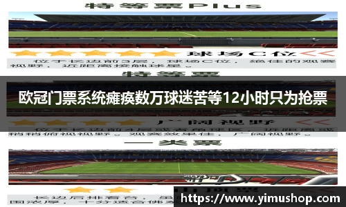 欧冠门票系统瘫痪数万球迷苦等12小时只为抢票